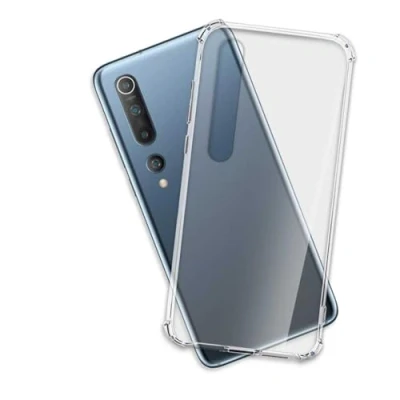 Abbildung von mtb more energy® Hülle Crystal Armor kompatibel mit Xiaomi Mi 10, 10 Pro (6.67&#039;&#039;) verstärkte Ecken Anti Shock Schutzhülle Case Cover Tasche