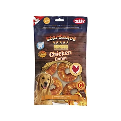 Abbildung von Nobby Starsnack Barbecue Chicken Donut 5 Stück