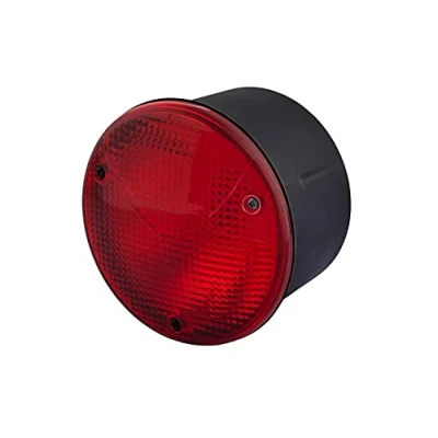 Abbildung von HELLA Nebelschlussleuchte Halogen 24V / 12V Anbau/Einbau ADR/GGVS Lichtscheibenfarbe: rot Stecker: Flachstecker links/rechts 2NE 964 169 021