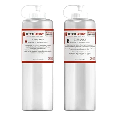 Abbildung von TFC HIGH Flex Silikon Kautschuk 00 20 1:1 Größe: 1kg (2x500g)