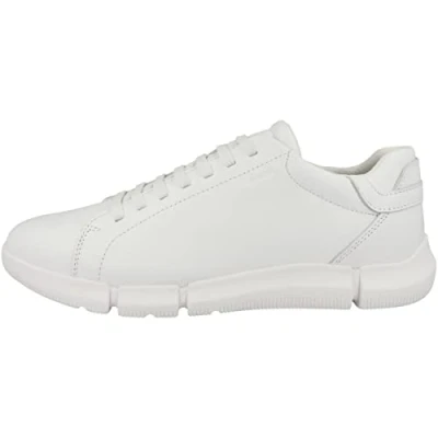 Abbildung von Geox UOMO Sneaker low, Herren, Größe: 46, Bianco Schuhe