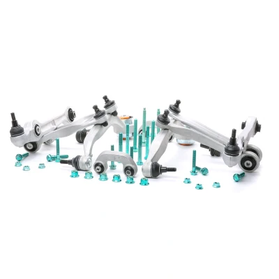 Abbildung von VAICO V10 0687 Lenkersatz, Radaufhängung Vorderachse, unten mit Lager EXPERT KITS + AUDI: A4 B6 Limousine, B7 Avant, SEAT: Exeo ST