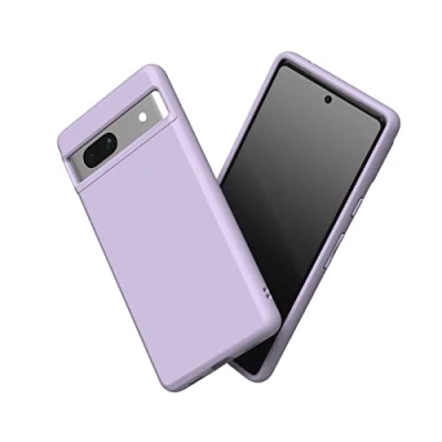 Abbildung von RhinoShield Case kompatibel mit [Pixel 7a] SolidSuit Stoßdämpfende &amp; schlanke Schutzhülle Premium Finish 3.5 Meter Fallschutz Violett