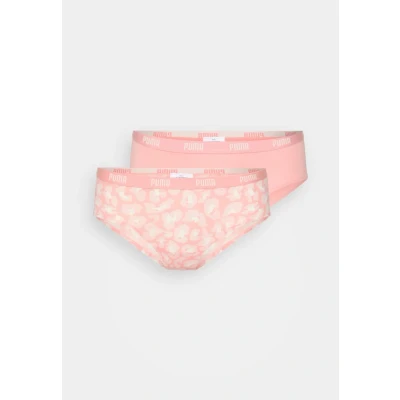 Abbildung von PUMA Women&#039;s Printed Hipster, Coral, M (2er Pack)