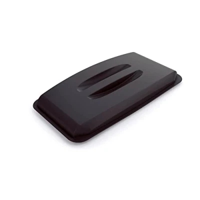 Abbildung von Durable Deckel Eco für Abfallbehälter Durabin 60L, Blauer Engel zertifiziert, schwarz, 1800504221