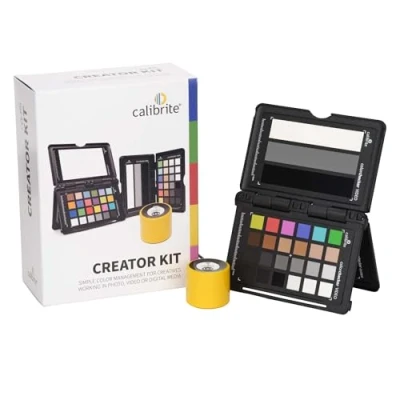 Abbildung von Calibrite Creator Kit Display 123 und Passport Video 2 (CC123 PPV2)