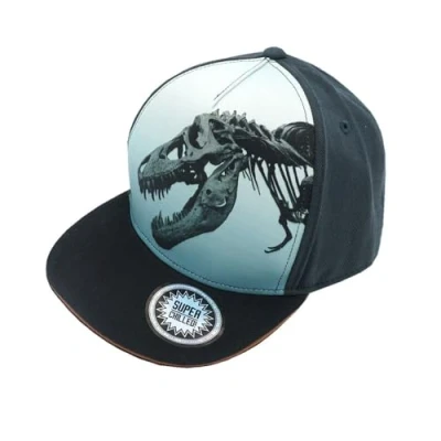 Abbildung von maximo KIDS TREX Skeleton Unisex Cap für Kinder, Größe: 51 53, Anthrazit