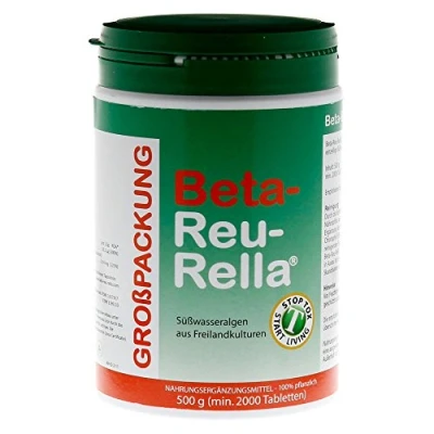 Abbildung von Beta Reu Rella Süsswasseralgen Tabletten