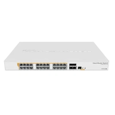 Abbildung von Mikrotik CRS328 24P 4S+RM Netzwerk Switch gemanaged L2/L3 Gigabit Ethernet (10/100/1000) WeiÃ