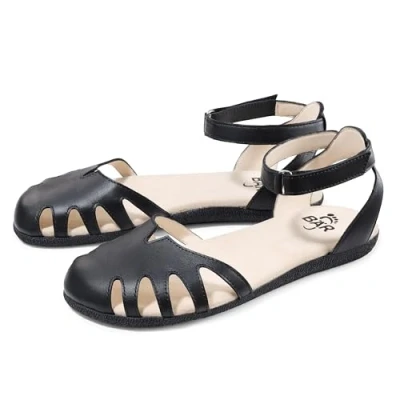 Abbildung von BÄR Alisa Damen Sandalen mit 100% Zehenfreiheit Atmungsaktiv