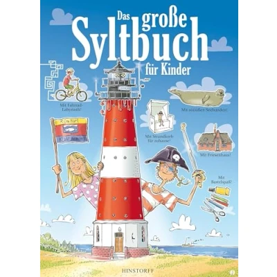 Abbildung von Das große Syltbuch für Kinder: Puzzlen, rätseln, zeichnen Sylt spielend entdecken. Mitmachbuch Kinder (und Eltern)