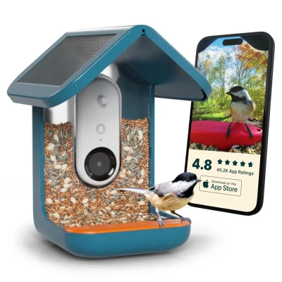 Abbildung von Bird Buddy Smart Feeder Blue with Solar Panel 2.0 BBG1003BAD