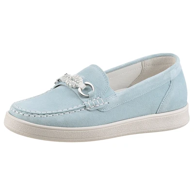 Abbildung von Waldläufer H DAISY Mokassin, Slipper, Halbschuh, Schlupfschuh in bequemer Schuhweite