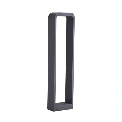Abbildung von Lindby LED Wegeleuchte Emima, 80 cm, anthrazit, Aluminium
