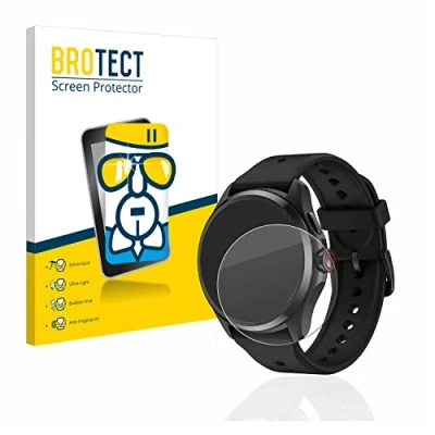 Abbildung von BROTECT Schutzglas für Mobvoi TicWatch Pro 5 Schutzfolie Panzer Folie Glas [Extrem Kratzfest 9H, Anti Fingerprint, Ultra Transparent]