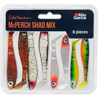 Abbildung von Abu Garcia Svartzonker McPerch Shad Mix (8 Stück) Gummifisch