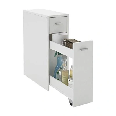 Abbildung von FMD Möbel, 930 001 Casa Nora Mehrzweckschrank, spanplatte / melamin holz, weiß, maße 20.0 x 45.0 61.0 cm (BHT)