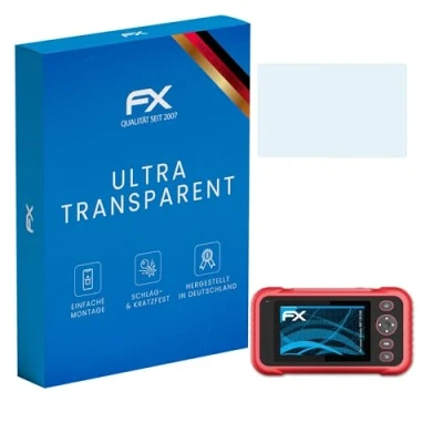 Abbildung von atFoliX Schutzfolie kompatibel mit Launch Creader CRP 129 EVO Folie, ultraklare FX Displayschutzfolie (2X)