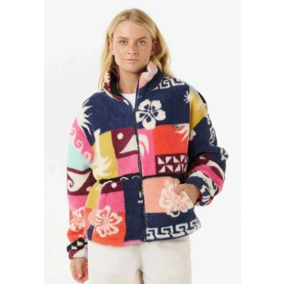 Abbildung von Rip Curl Keepsakes Polar Fleecejacke, Damen, Größe: XL, Multico
