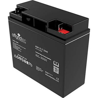 Abbildung von Offgridtec® 17Ah 12V Bleiakku AGM Zyklenfest USV Ersatz VRLA Motorrad