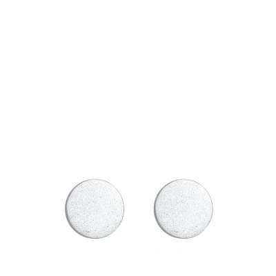 Abbildung von Elli Kreis GEO Mattiert Ohrringe, Damen, Größe: One Size, Silber