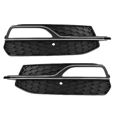 Abbildung von Nebelscheinwerfer Gitter für Audi A3 S Line 8V Pre Facelift 2013 2014 2015 2016,Auto Front Nebel Licht Lampe Abdeckung Trim