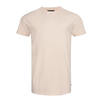 Abbildung von Indicode Jeans Kloge Tshirt basic, Herren, Größe: Small, Pale peach