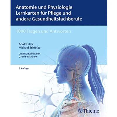 Abbildung von Anatomie und Physiologie Lernkarten für Pflege andere Gesundheitsfachberufe