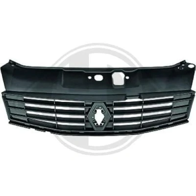 Abbildung von DIEDERICHS 4413340 Kühlergrill schwarz, matt RENAULT: CLIO 3
