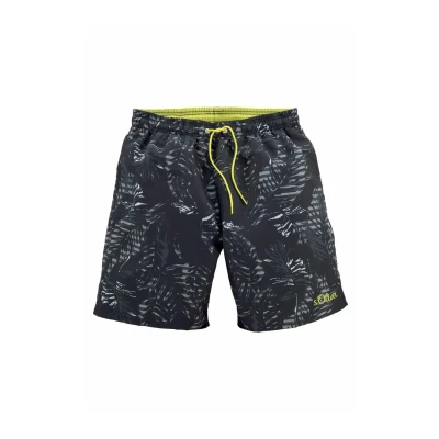 Abbildung von s.Oliver Badeshorts &quot;Blade&quot;, mit trendigem Palmenprint