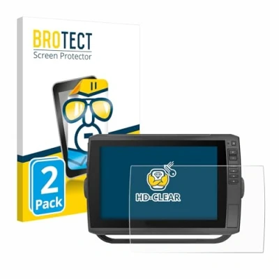 Abbildung von BROTECT (2 Stück Schutzfolie für Garmin ECHOMAP Ultra 102sv Displayschutz Folie Klar