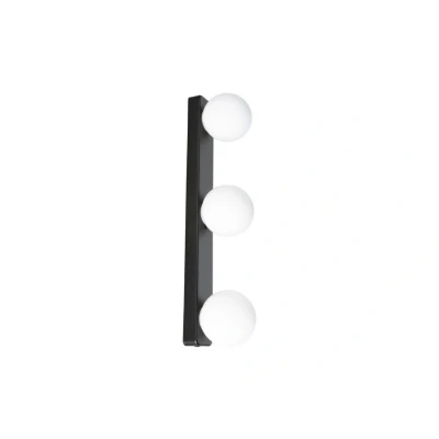 Abbildung von Paulmann 710.70 Deckenleuchte Gove IP44 G9 230V max. 3x20W dimmbar Schwarz matt,Satin