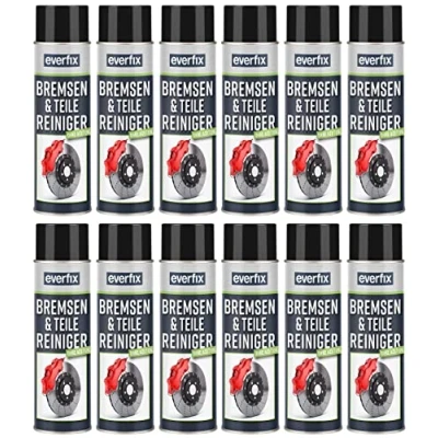 Abbildung von Everfix Bremsenreiniger Spray (12 x 500 ml) Bremsen und Teilereiniger Reiniger ohne Aceton