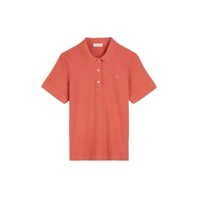 Abbildung von Marc O&#039;Polo Poloshirt, Damen, Größe: Large, Burnt red