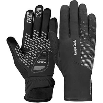 Abbildung von GripGrab Ride wasserdichte Winter Fahrradhandschuhe Winddichte rutschfeste Warme Gepolsterte Thermo Radsporthandschuhe