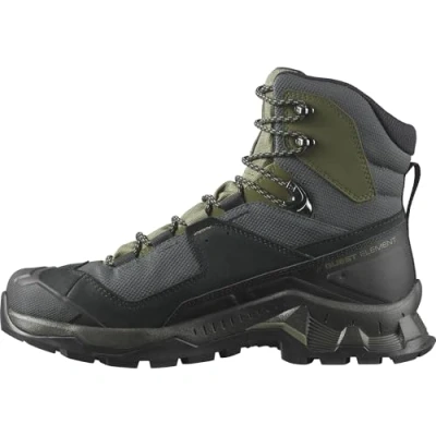 Abbildung von Salomon Quest Element GORE TEX Hikingschuh, Herren, Größe: 40 2/3, Black/deep lichen green/olive night Schuhe
