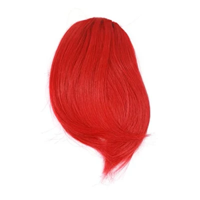Abbildung von WIG ME UP YZF 1088HT 113 Clip In Pony, Farbton: Rot Farbcode: 113, 17 cm/ 7 inch, Haarteil, Haarverlängerung, Extension, fringe