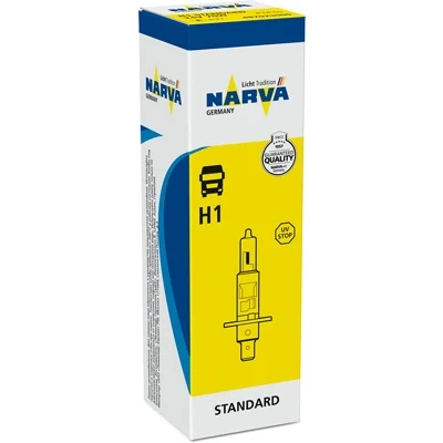 Abbildung von NARVA 487023000 Glühlampe, Fernscheinwerfer H1 24V 70W Halogen MERCEDES BENZ: ATEGO 3, 2, ATEGO, DAF: CF 65