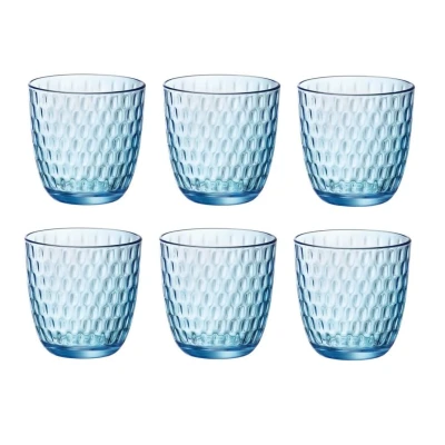 Abbildung von Bormioli Rocco Glas Schloss Blau 290 ml 6 Stücke