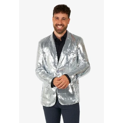 Abbildung von Suitmeister Sakko, Herren, Größe: Small, Silver