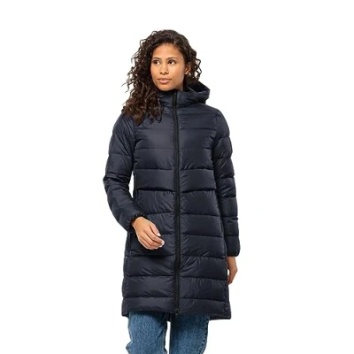 Abbildung von Jack Wolfskin Lenauplatz Daunenmantel, Damen, Größe: Small, Night blue