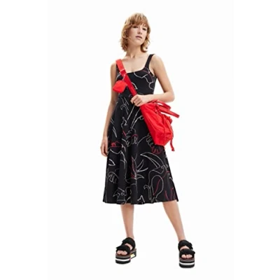 Abbildung von Desigual VEST Seneca Freizeitkleid, Damen, Größe: Small, Black