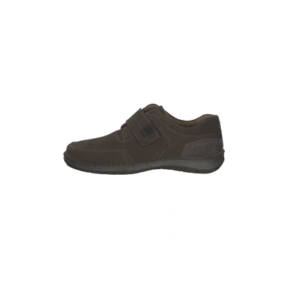 Abbildung von Josef Seibel Herren Kletthalbschuhe New Anvers 83,Weite K (Extra weit),Wechselfußbett,Sneaker,Freizeitschuhe,Asphalt,46 EU