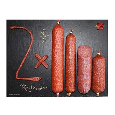 Abbildung von Salami Paket I Salamis für Feinschmecker Wurst aus Thüringen