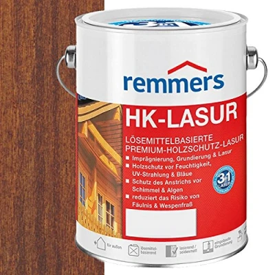 Abbildung von Remmers Holzschutzlasur HK Lasur 3in1 ebenholz 5 Liter für aussen