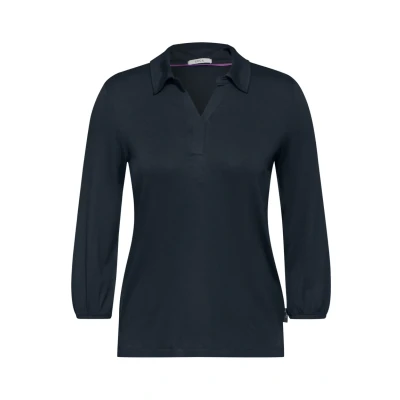 Abbildung von Cecil Poloshirt, Damen, Größe: XXL, Blau