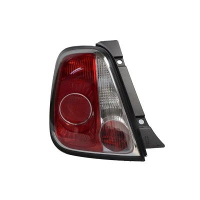 Abbildung von TYC 11 11284 21 2 Rückleuchte links schwarz ohne Lampenträger FIAT: 500 Schrägheck, ABARTH: / 595 695 Schrägheck