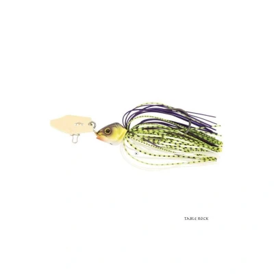 Abbildung von Fox Rage Bladed Jig Spinnköder, Farbe:Black &amp; Gold, Gewicht:17g