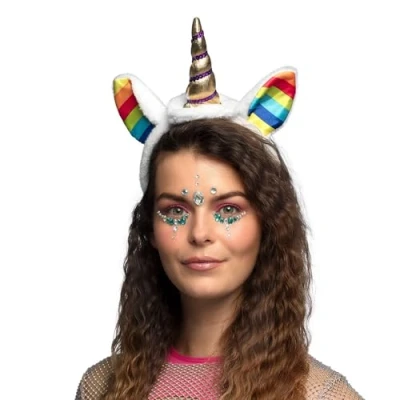 Abbildung von Tiara Unicorn mit Regenbogenohren