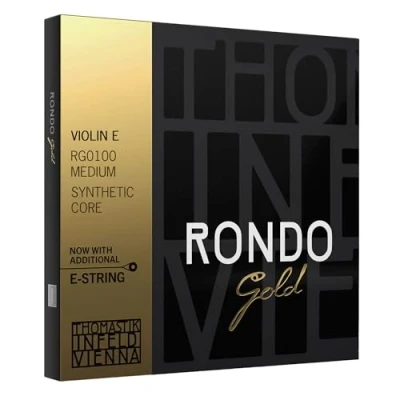 Abbildung von Thomastik Violin Saiten Rondo Gold Satz 5 saitig RG100
